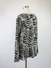 Lataa kuva Galleria-katseluun, Harmaa kuviollinen pusero XXL