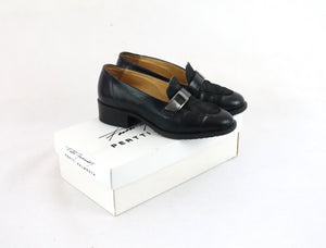 Mustat korolliset loaferit 3½