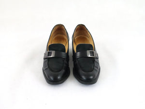 Mustat korolliset loaferit 3½