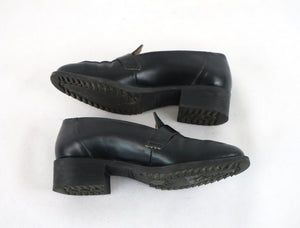 Mustat korolliset loaferit 3½