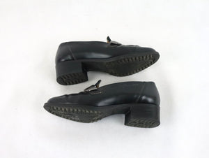 Mustat korolliset loaferit 3½