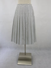 Lataa kuva Galleria-katseluun, Pola, Pallo-Paita Oy, made in Finland kotimainen vintage mustavalkoinen polka dot vekkihame C40