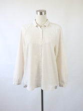 Lataa kuva Galleria-katseluun, R-Collection Finland luonnonvalkoinen värikkäästi pintakuvioitu paitapusero L