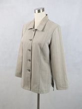 Lataa kuva Galleria-katseluun, Beige denim-jakku M