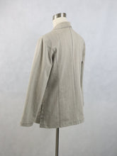 Lataa kuva Galleria-katseluun, Beige denim-jakku M