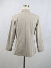 Lataa kuva Galleria-katseluun, Beige denim-jakku M