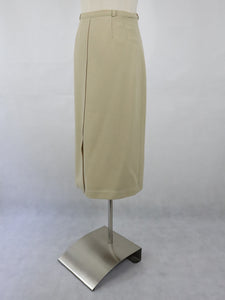 Beige kapea hame 36