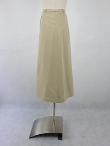 Beige kapea hame 36