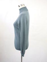 Lataa kuva Galleria-katseluun, Siniharmaa neulepusero XS
