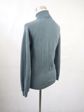 Lataa kuva Galleria-katseluun, Siniharmaa neulepusero XS