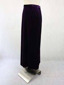 Violetti kimalteleva pitkä hame 34