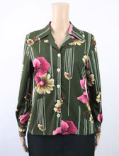 Lataa kuva Galleria-katseluun, Aston kukkakuvioinen vintage pusero C40