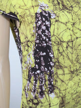 Lataa kuva Galleria-katseluun, Kelta-ruskea lyhythihainen mekko