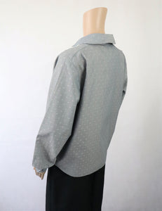 Harmaa kuviollinen pusero 38
