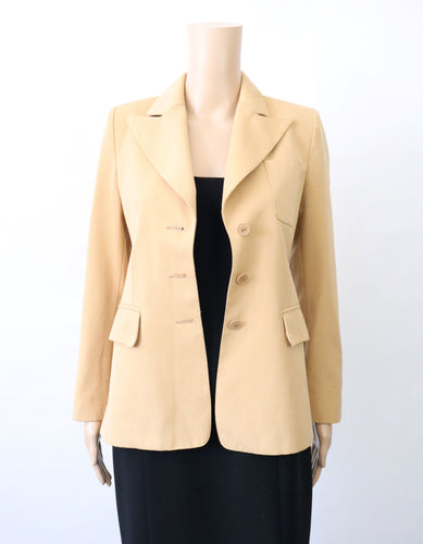 Piretta beige kotimainen vintage bleiseri