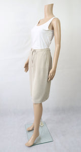 Harmaanbeige kapea hame C36