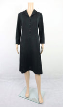 Lataa kuva Galleria-katseluun, Salonne Salo musta kotimainen vintage mekko 40
